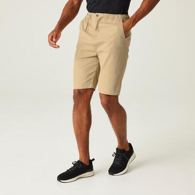 Shorts heren elastische tailleband uv-bescherming voor hiking