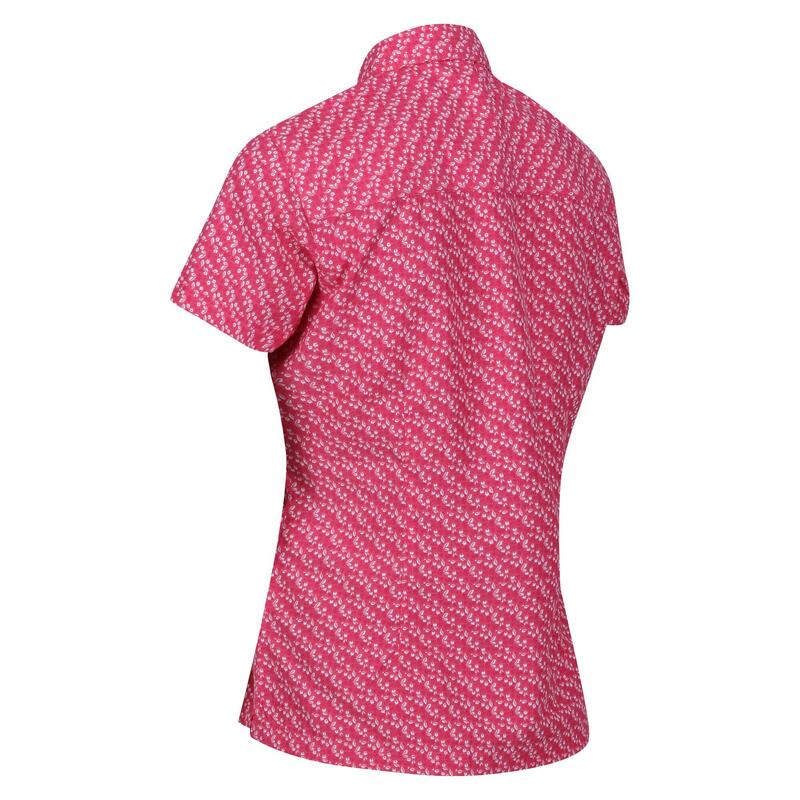 Mindano VII Chemise de marche à manches courtes pour femme