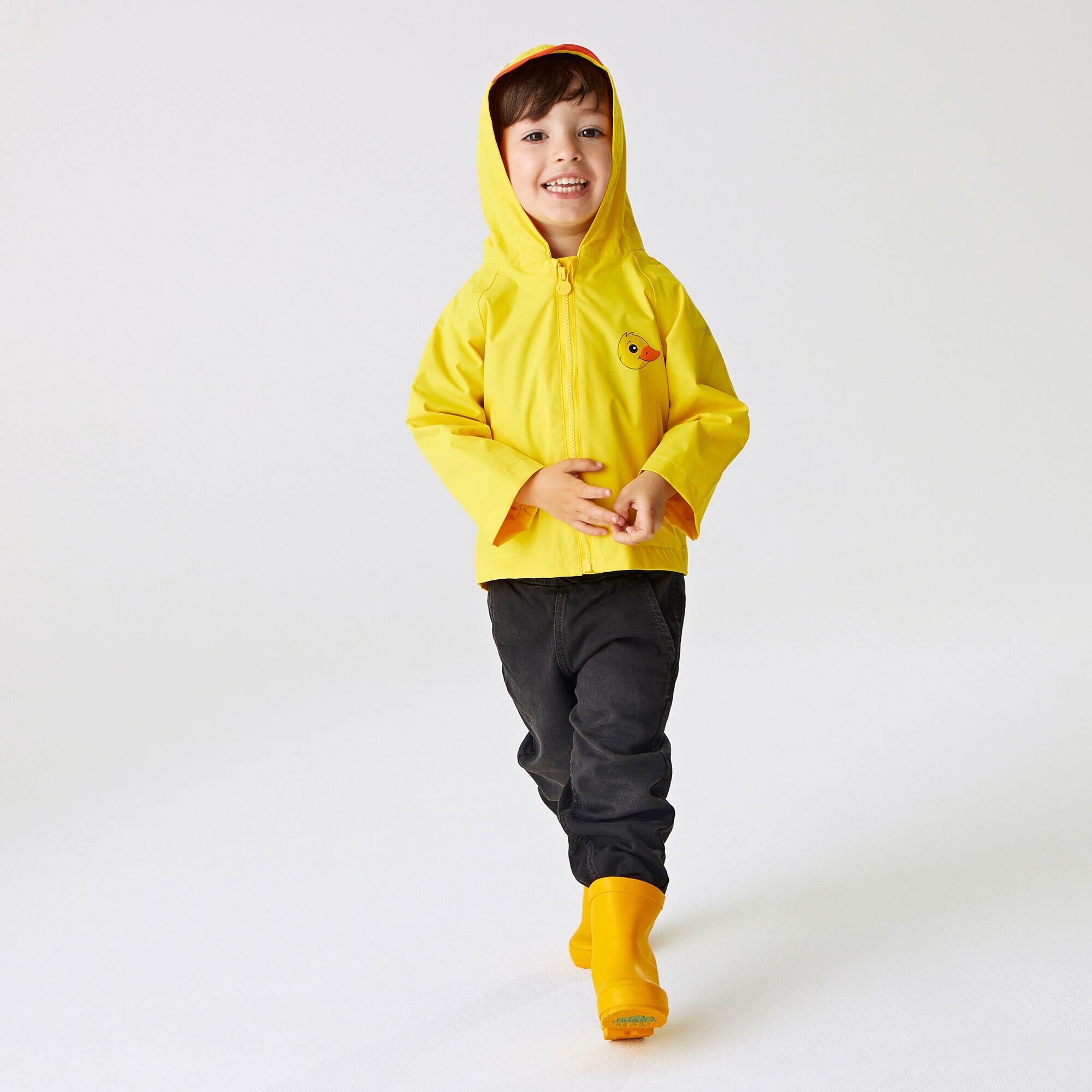 Kids Animal Print Waterproof Jacket 1/7