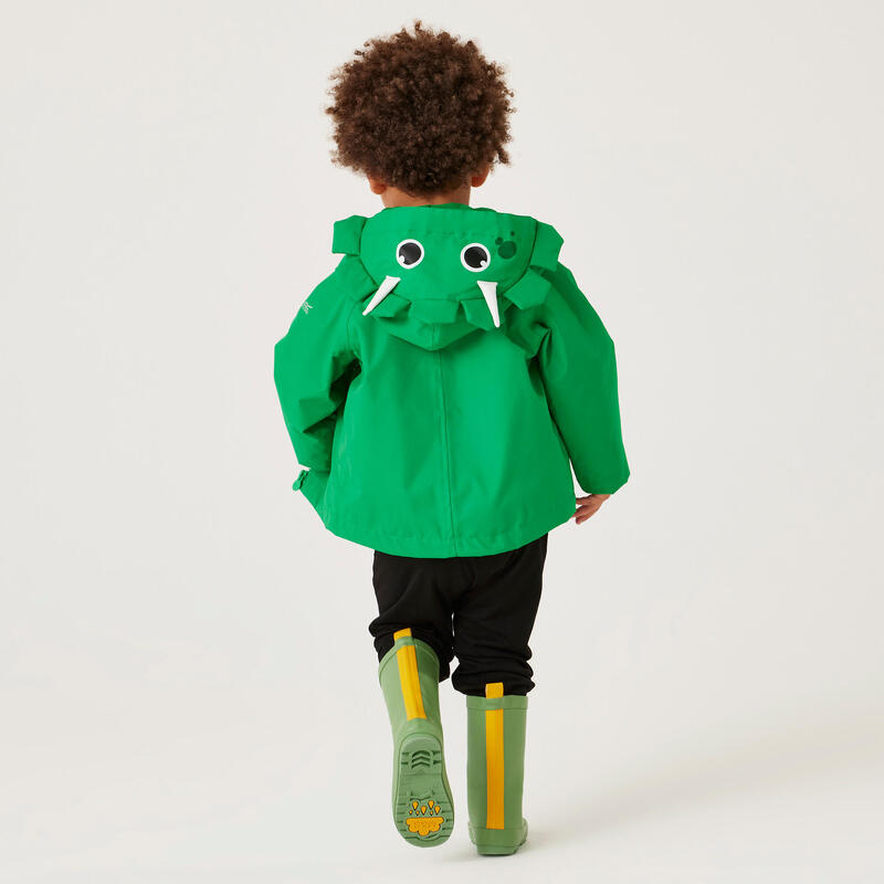 Veste de randonnée imperméable légère enfant Animal