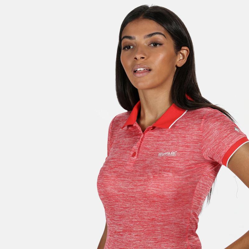 Remex II Wander-T-Shirt für Damen - Hellrot