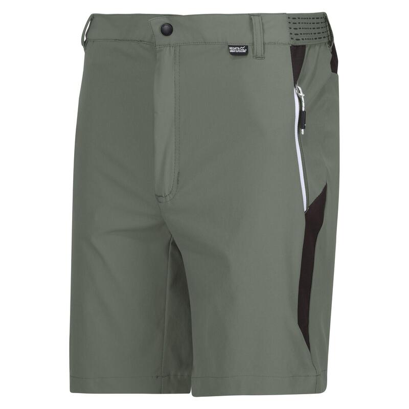 Short MOUNTAIN Homme (Vert kaki / Cendre)