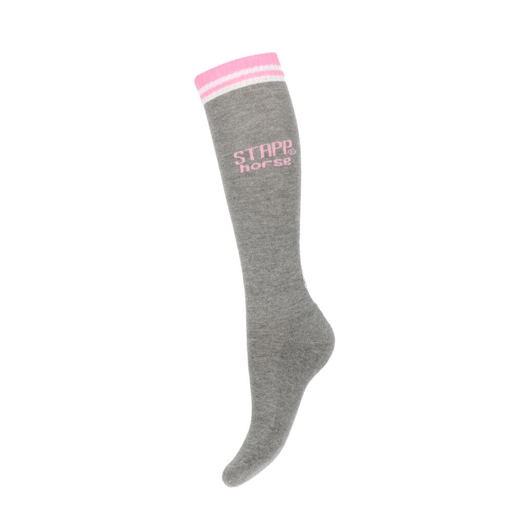 Stapp Horse - Stapp Horse Chaussettes D'Équitation Born To Ride Horses Gris - Chaussettes - Gris - 35/38 - Decathlon