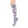 STAPP Horse Chaussettes d'équitation Carreaux Gris / Rose / Fuchsia