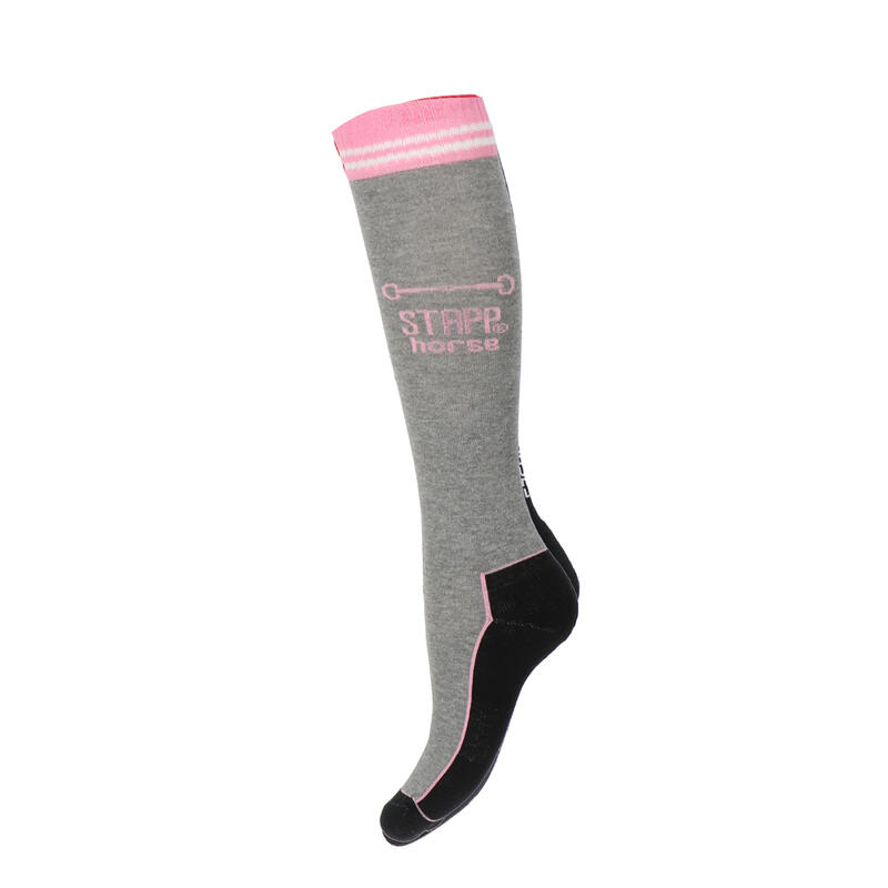 STAPP Horse Chaussettes d'équitation Horse Bit Marine