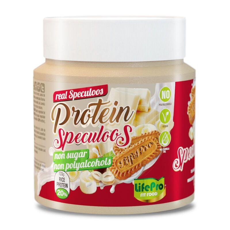 Natillas energéticas Life Pro Healthy Protein Cream White Choco Speculoos 250g