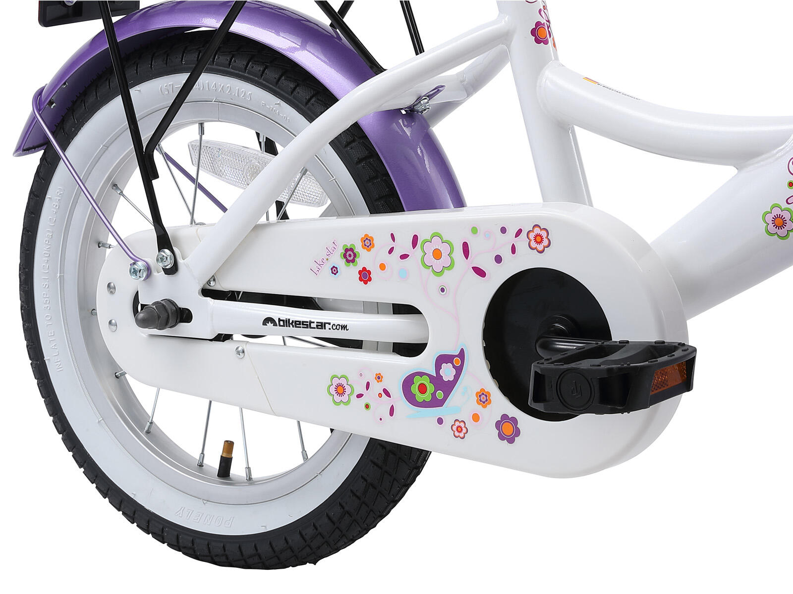 Vélo enfant 14 pouces à partir de 3 - 5 ans, VTC Classic 3/5
