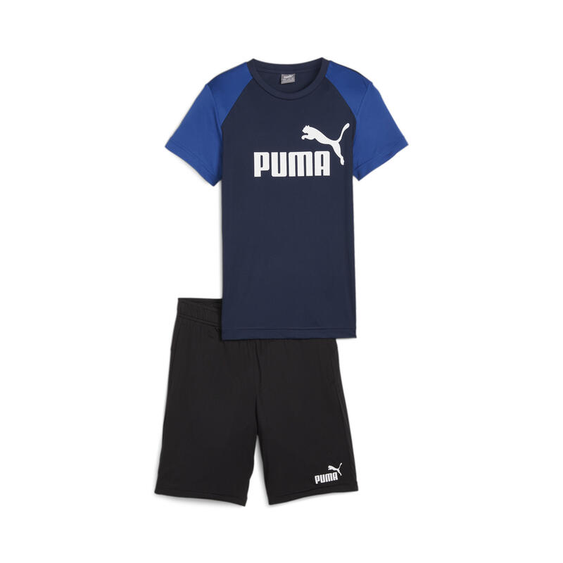 Ensemble de shorts en polyester pour Enfant et Adolescent PUMA Club Navy Blue