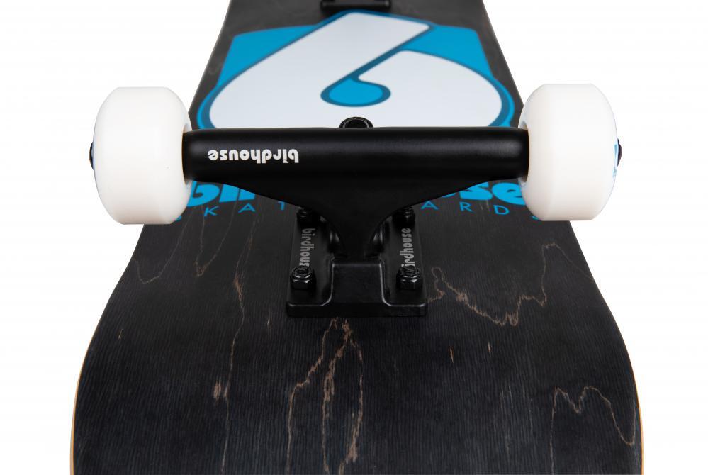 Birdhouse Stage 3 B Logo Schwarz/Blau 8" Skateboard 4/5