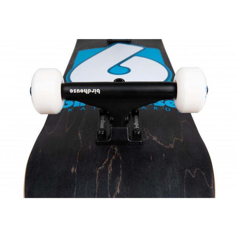 Birdhouse Stage 3 B Logo 8" nero / blu Skateboard