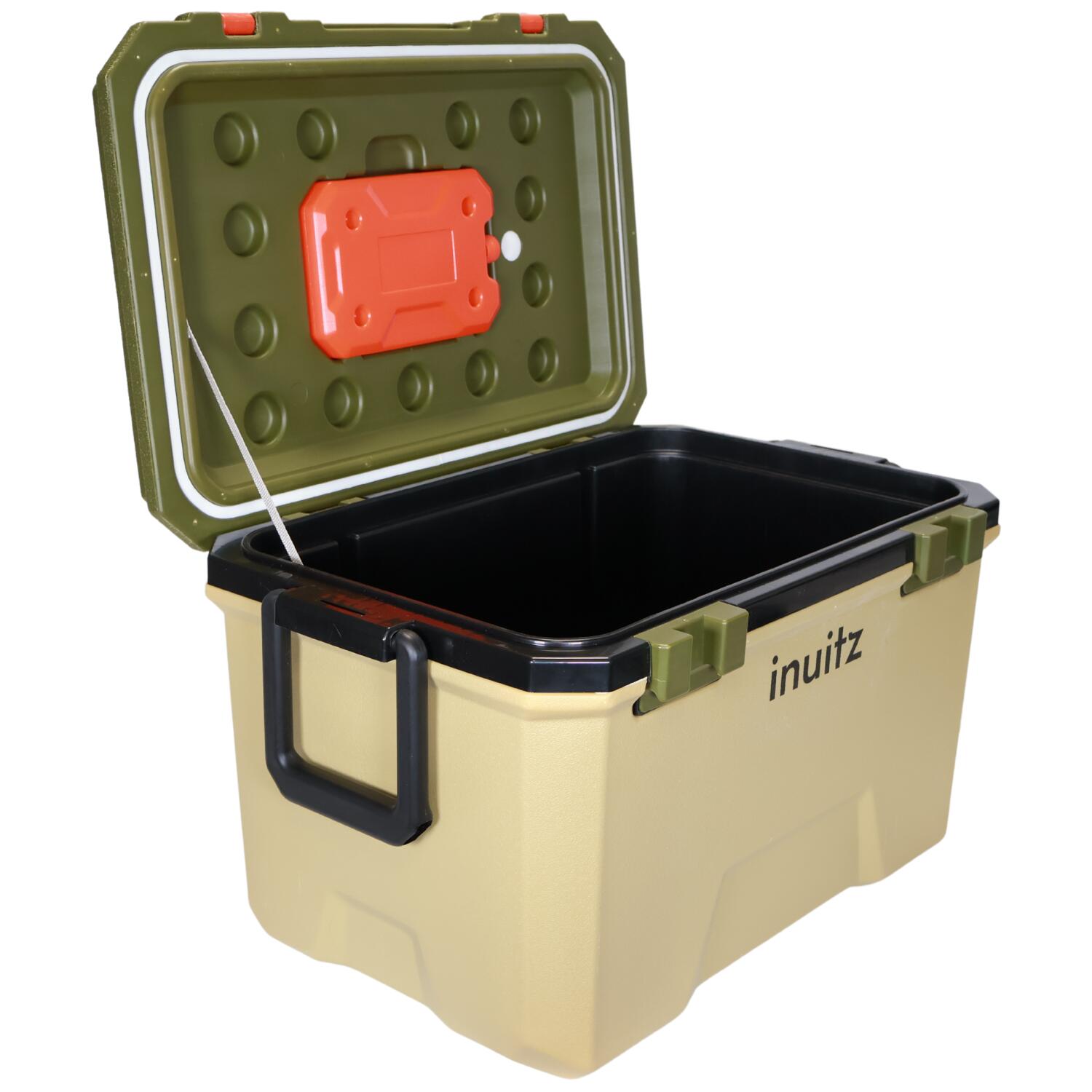 Nevera con ruedas Inuitz Explorer Roller 36 litros, camping, poliuretano 2/7