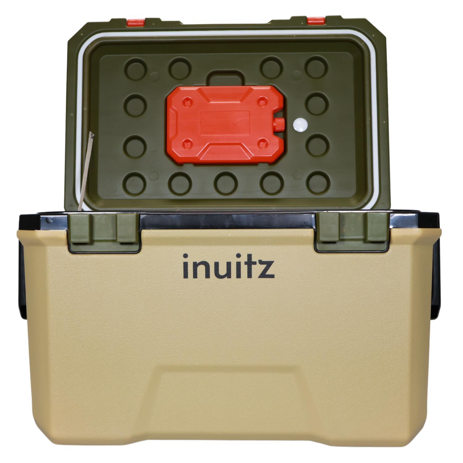 Nevera con ruedas Inuitz Explorer Roller 36 litros, camping, poliuretano 3/7