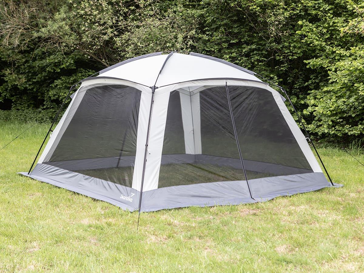 Abri d'extérieur tonnelle avec moustiquaire Pavillon Fortun 350 - hauteur 210 cm 2/8