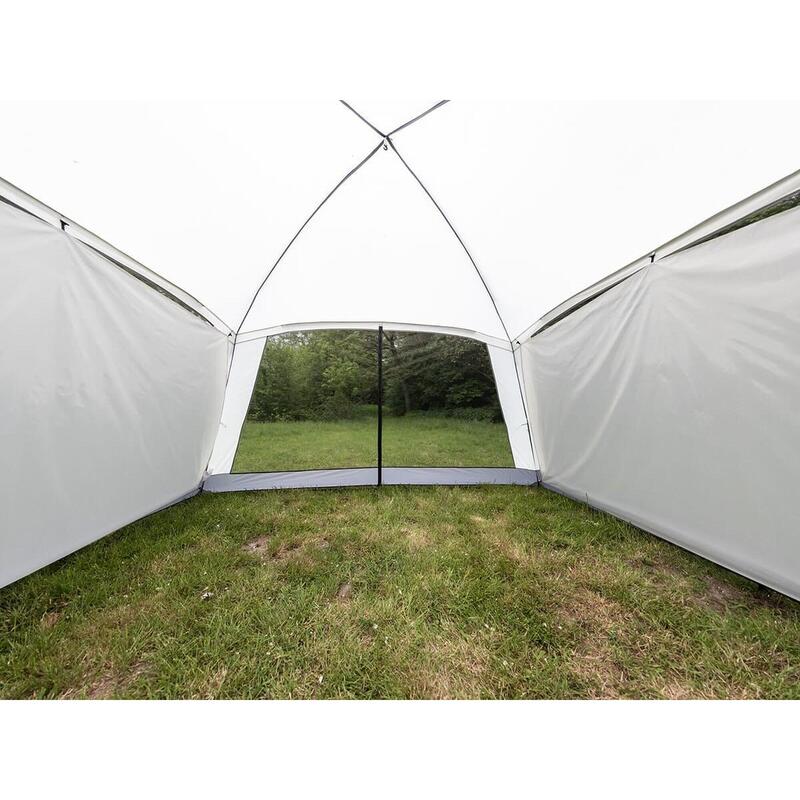 Carpa Cenador Refugio con Mosquitera Fortun 210cm altura Cuadrado 350x 350cm