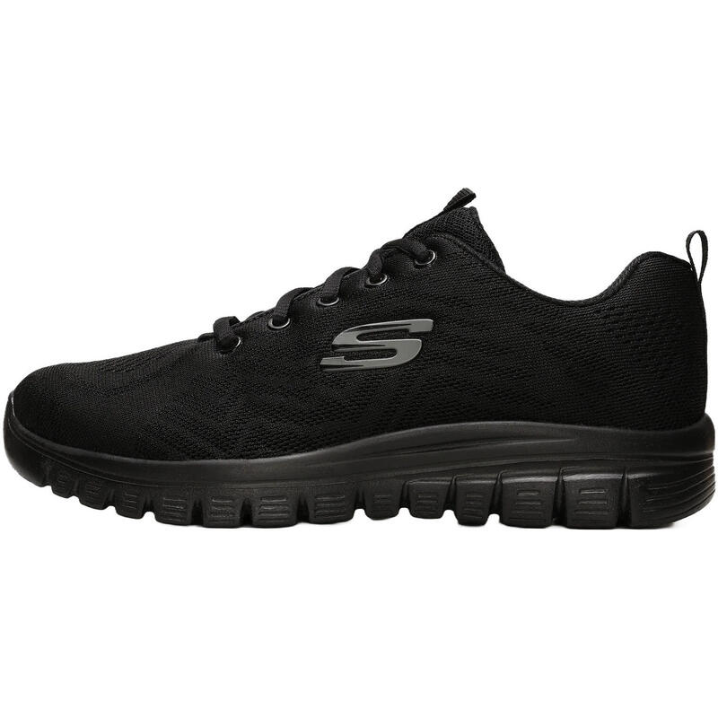 Baskets Skechers Get Connected, Noir, Femmes