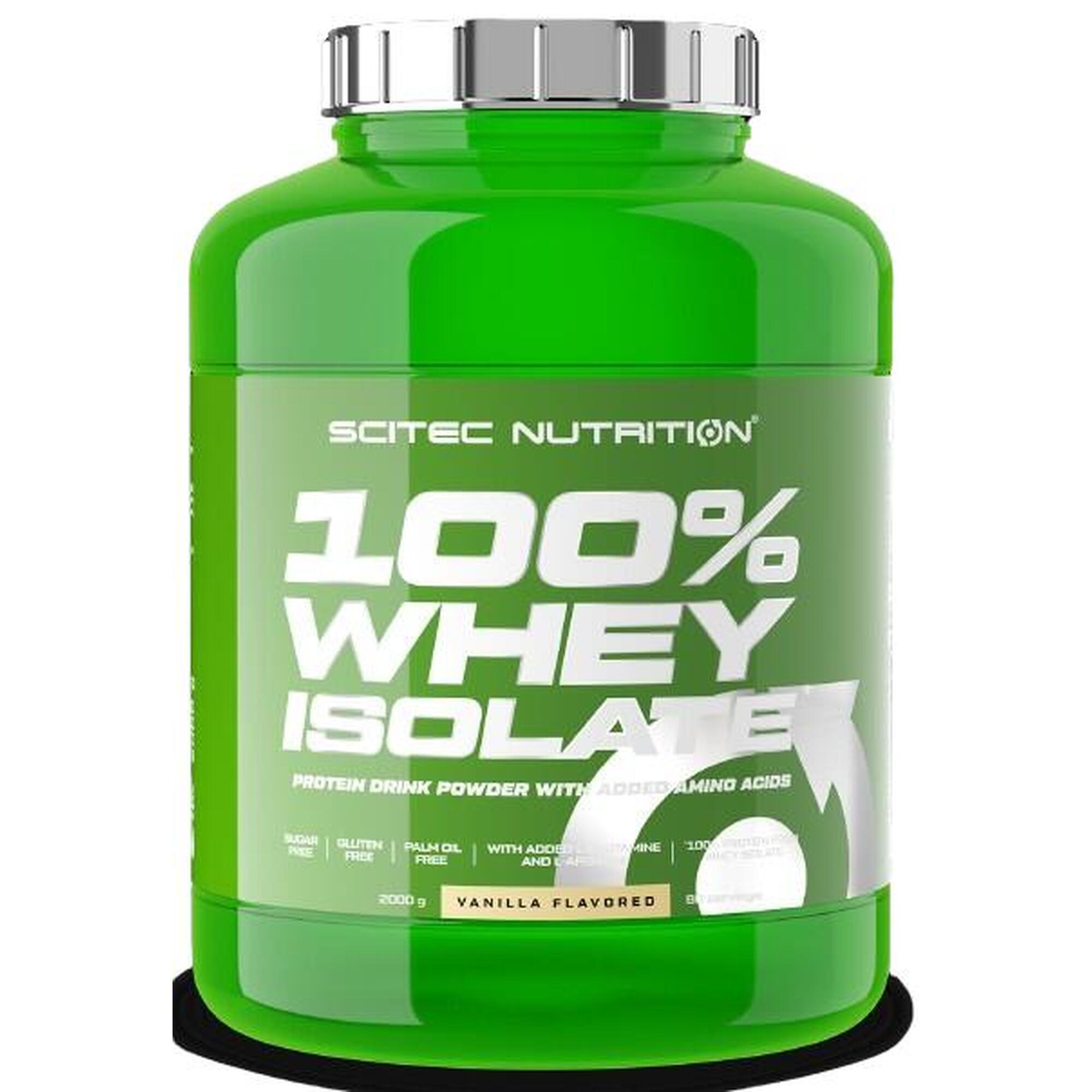 100% Whey Isolate 2000g - Strawberry