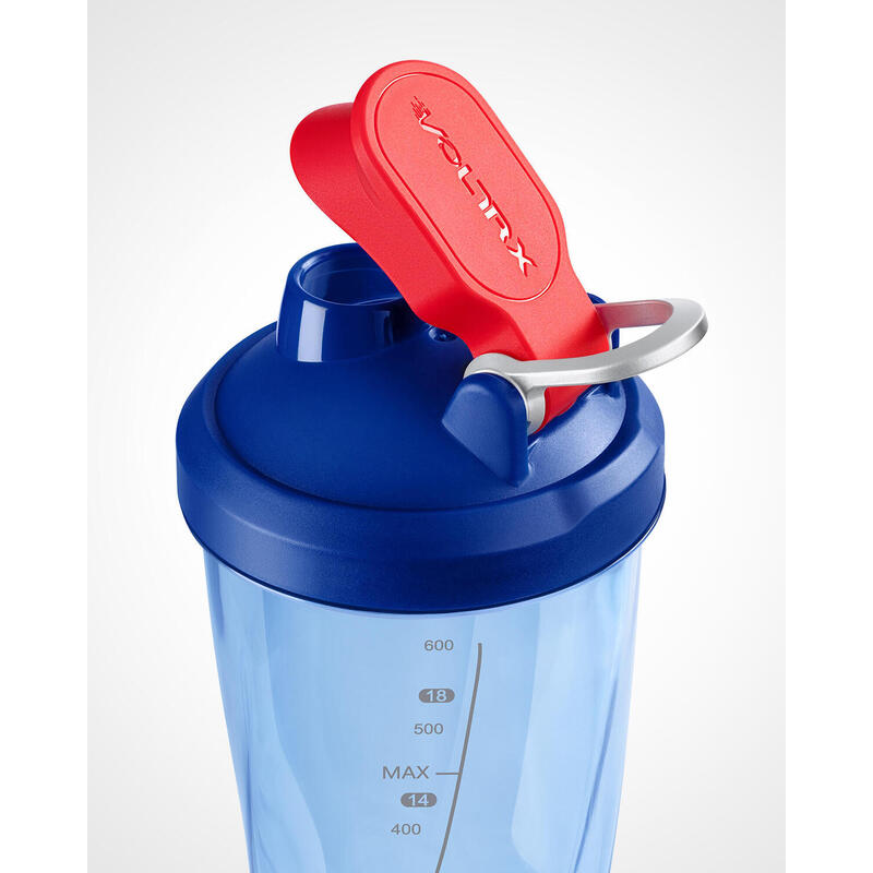 Electric Protein shake Mixer VortexBoost2 24oz/700ml - Power Blue