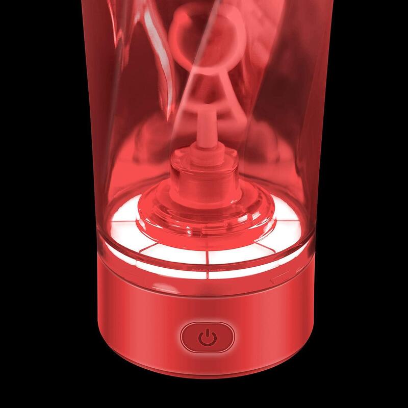 電動蛋白質搖搖杯 VortexBoost1 24盎司/700毫升 - 紅色
