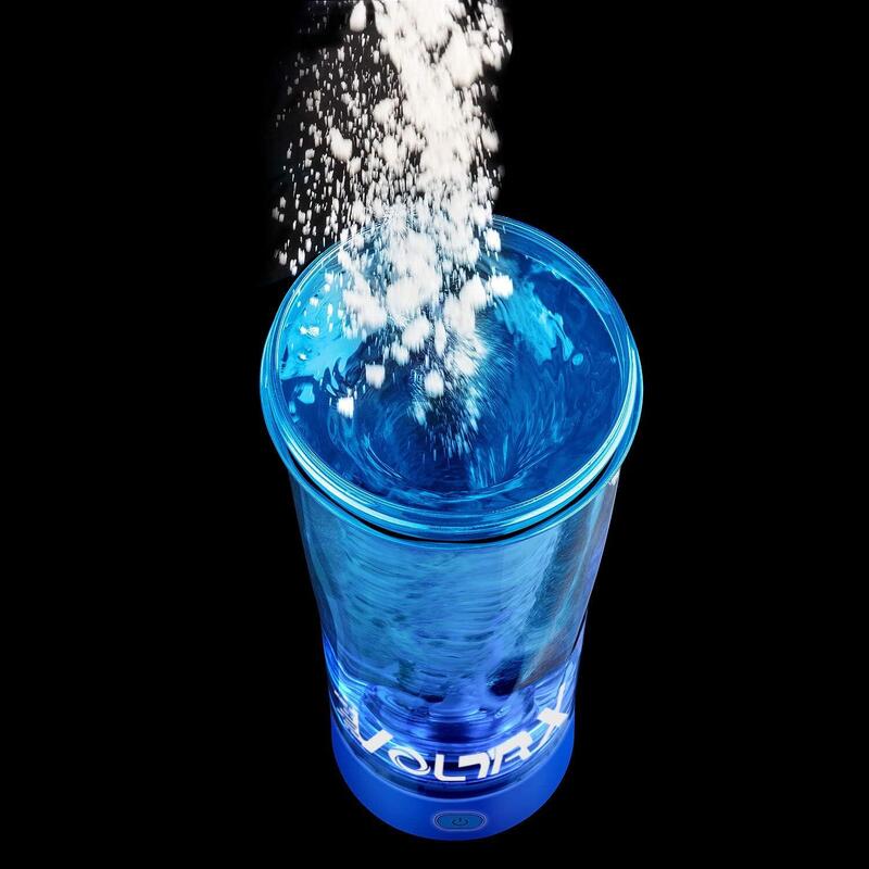 電動蛋白質搖搖杯 VortexBoost1 24盎司/700毫升 - 藍色