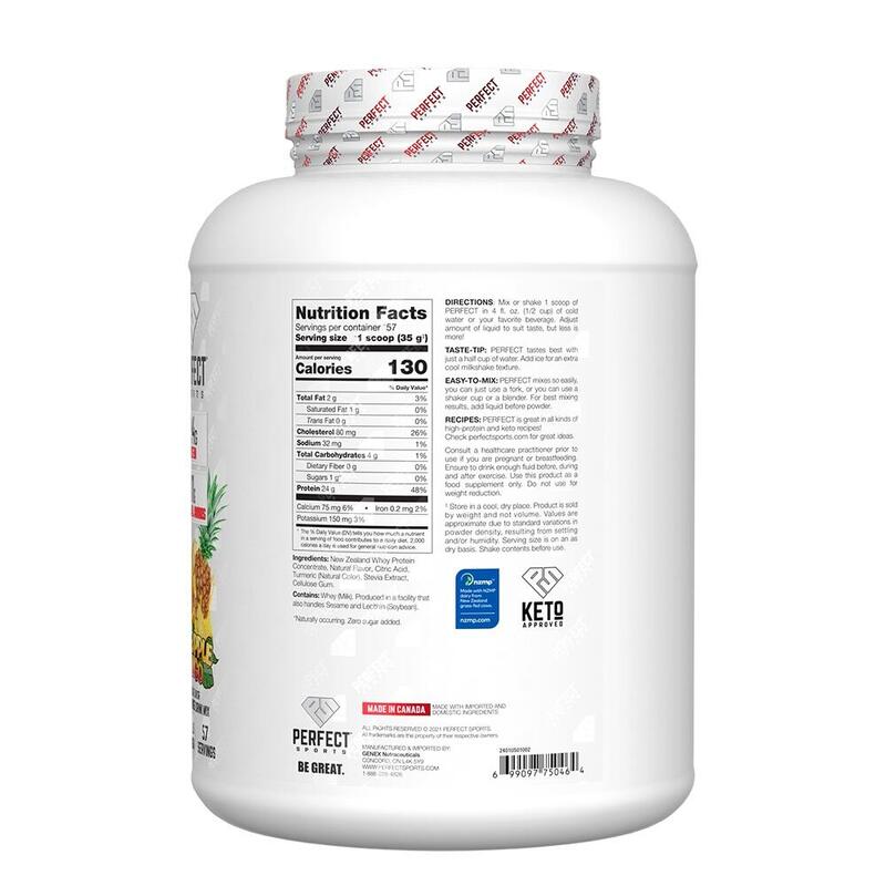 Perfect Whey Protein 4.4lbs - Pineapple Mango