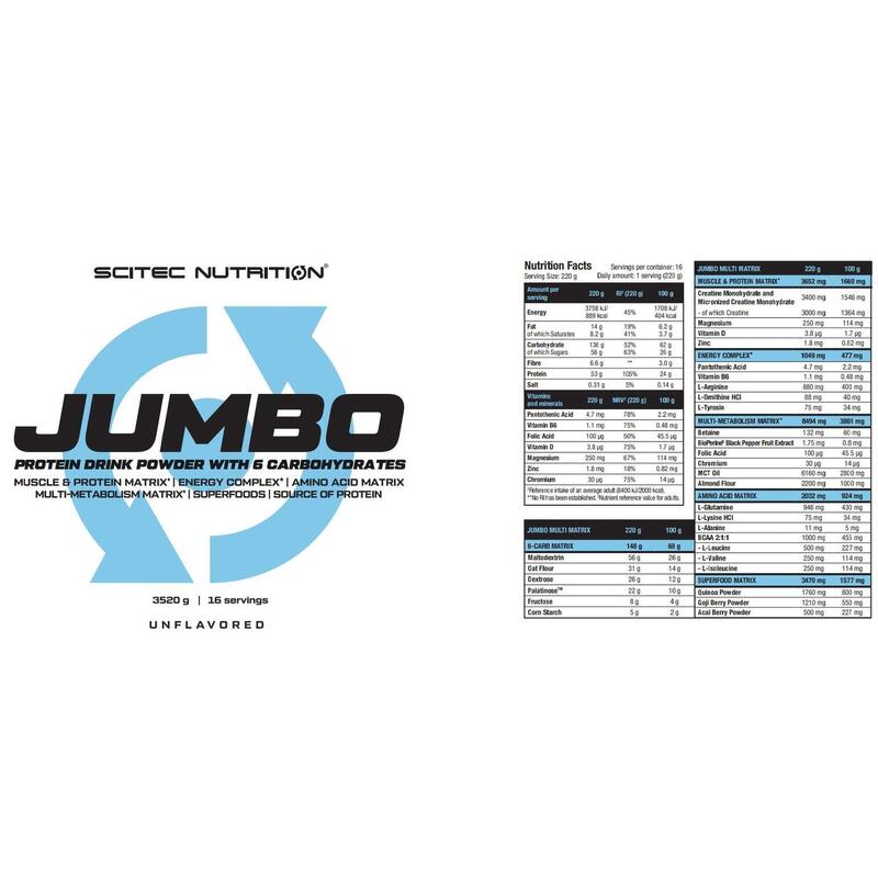 Jumbo 3520g - Unflavored