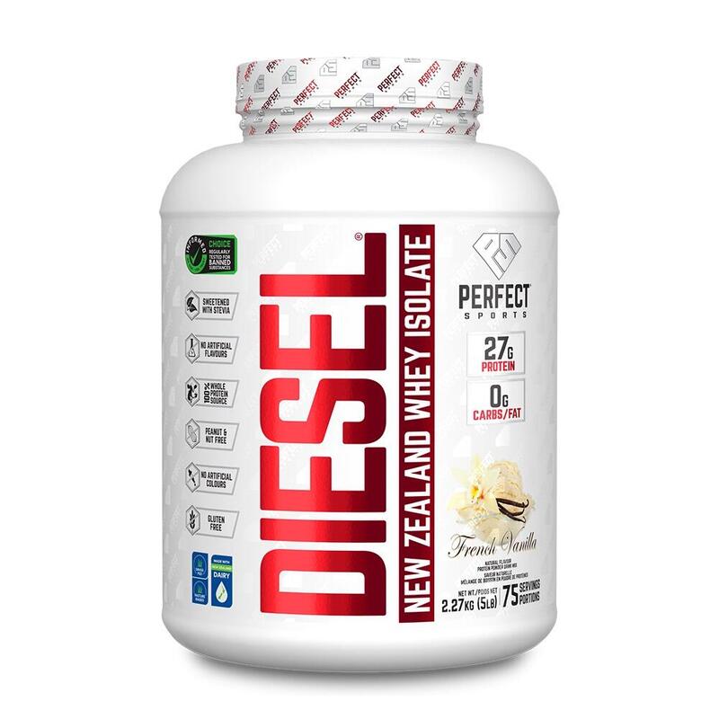 Diesel Whey Protein Isolate 5lbs - French Vanilla