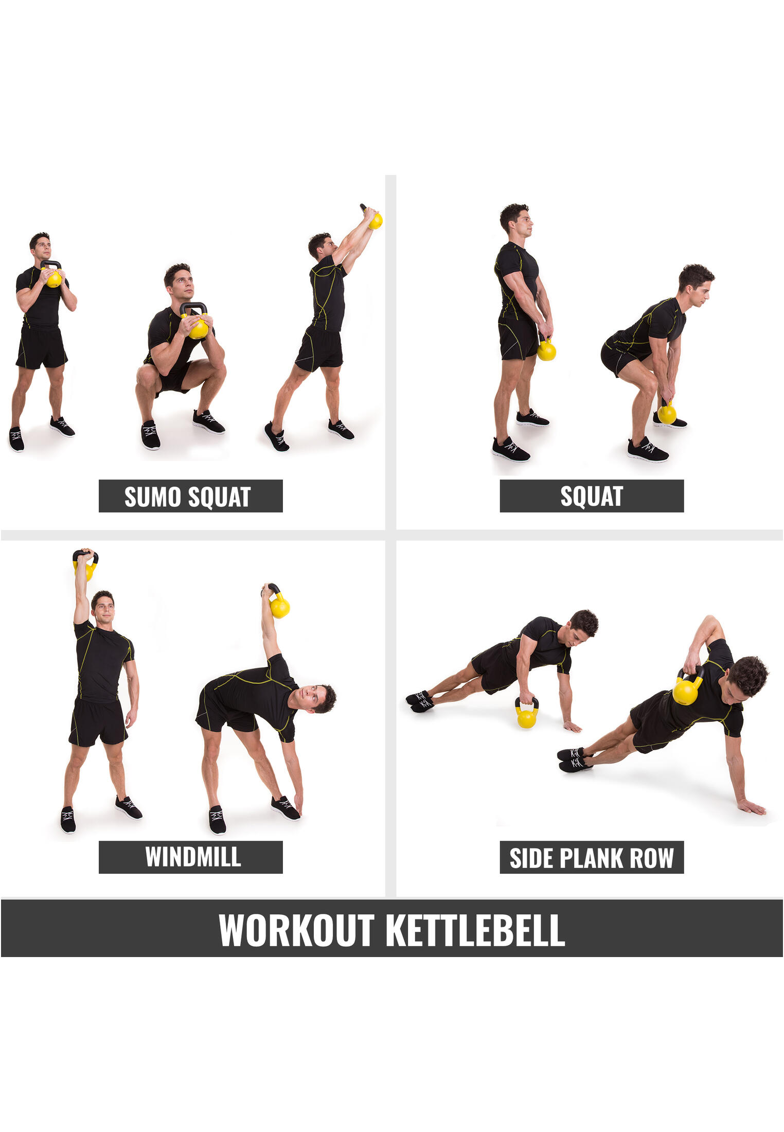 KETTLEBELL FONTE AVEC REVÊTEMENT NÉOPRÈNE | MUSCULATION | AU CHOIX DE 2KG À 32KG 6/7
