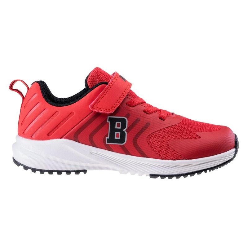 Scarpe Sportive Logo Bambini Bejo Barry Rosso Nero