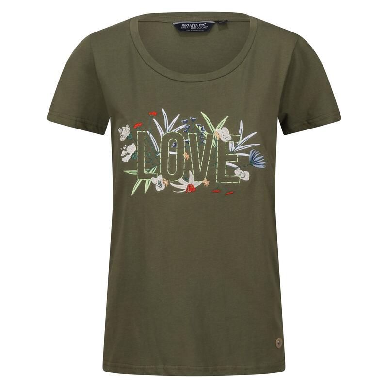 T-Shirt Amor Filandra VII Mulher Quatro Trevos de Folhas