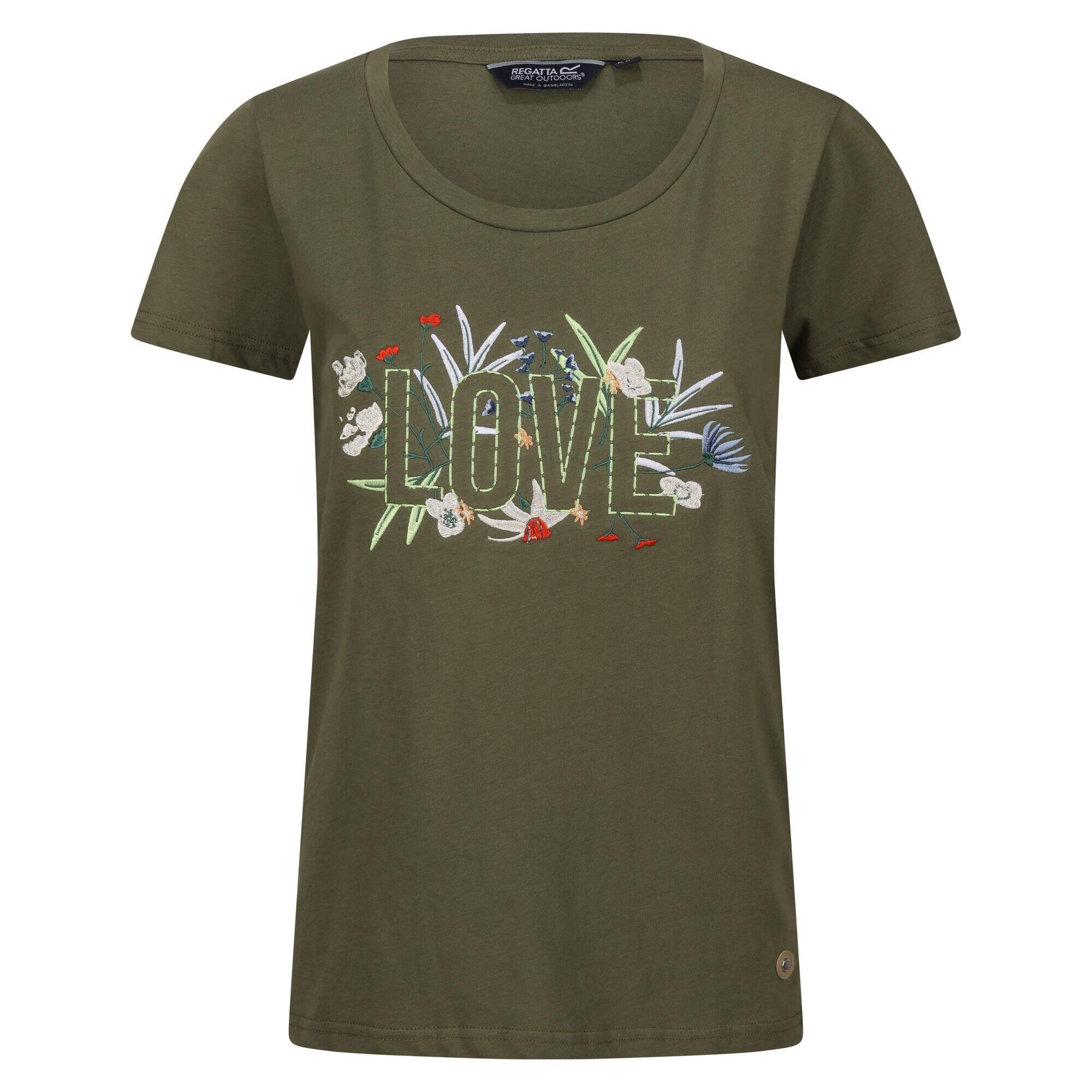 Tshirt FILANDRA Donna (Verde)