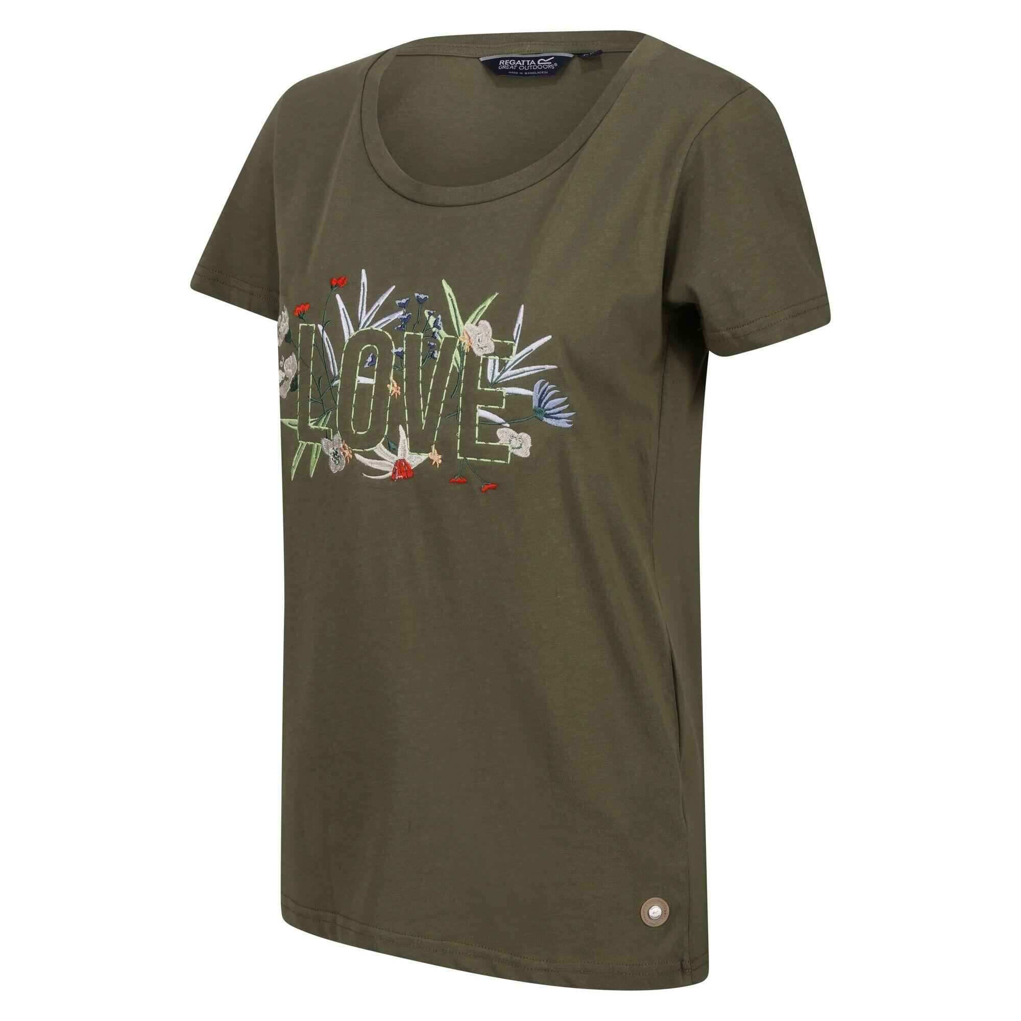 Tshirt FILANDRA Donna (Verde)