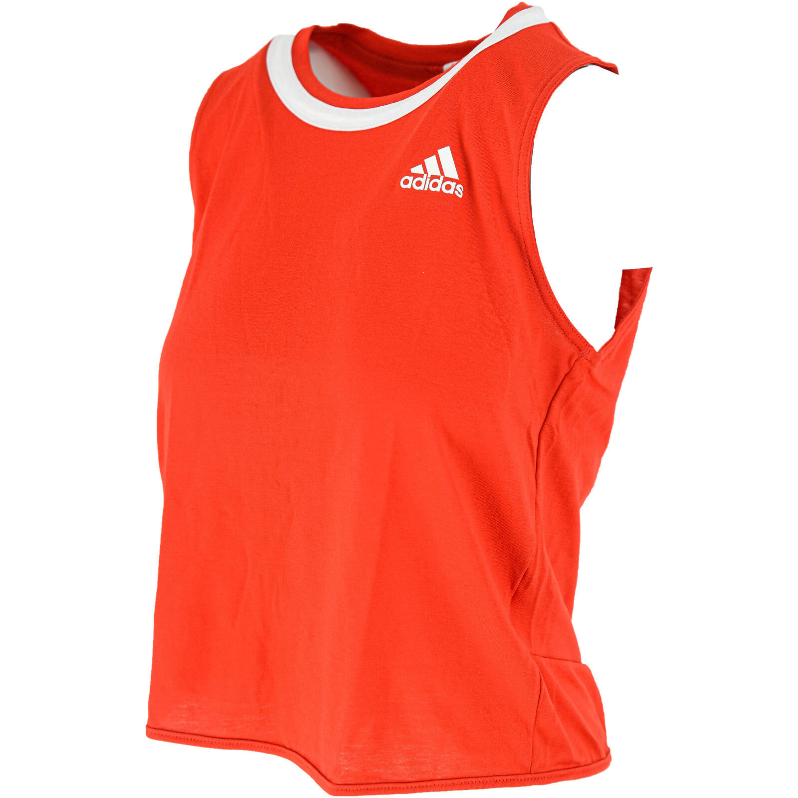 Maillot de corps adidas Knotted, Rouge, Femmes 3/5