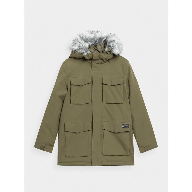 GEACĂ DE ORAȘ MEMBRANĂ 5 000 PENTRU BĂIEȚI, Khaki, 140