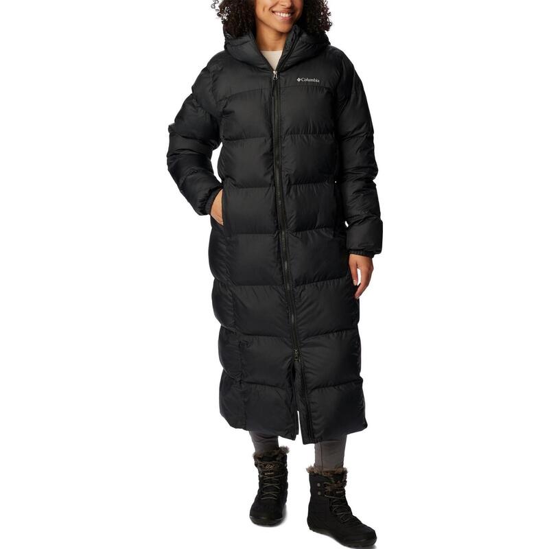 Puffect Long Jacket női télikabát - fekete