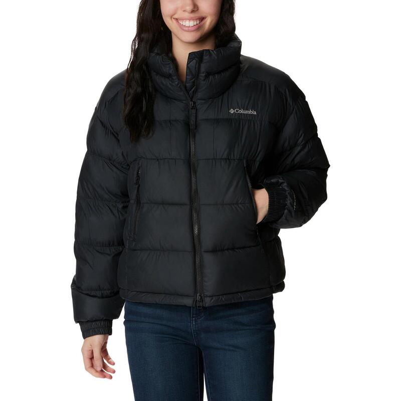 Jacheta de strada Pike Lake II Cropped Jacket - negru femei