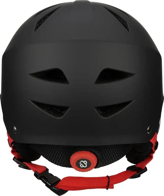 Kask do jazdy na łyżwach Nijdam Frost Fyre Czarny/Czerwony 3/7