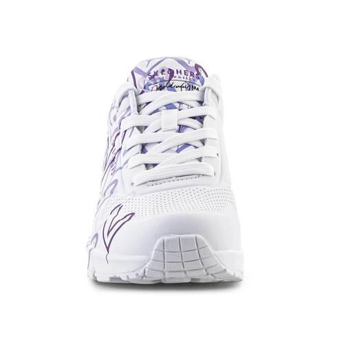 Pantofi universali 155507wlpr pentru întregul an albi damă