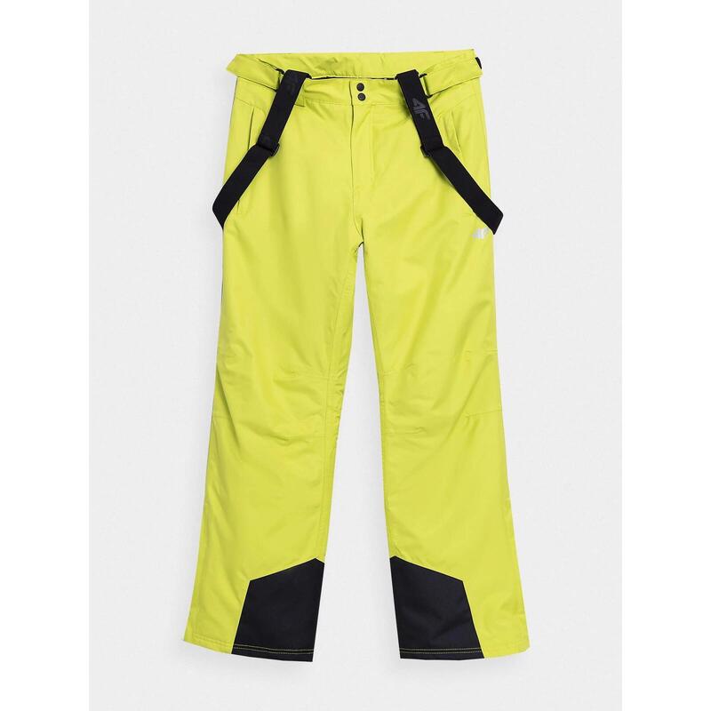 PANTALONI DE SCHI PENTRU BĂRBAȚI CU MEMBRANA 5.000, Verde, 3XL