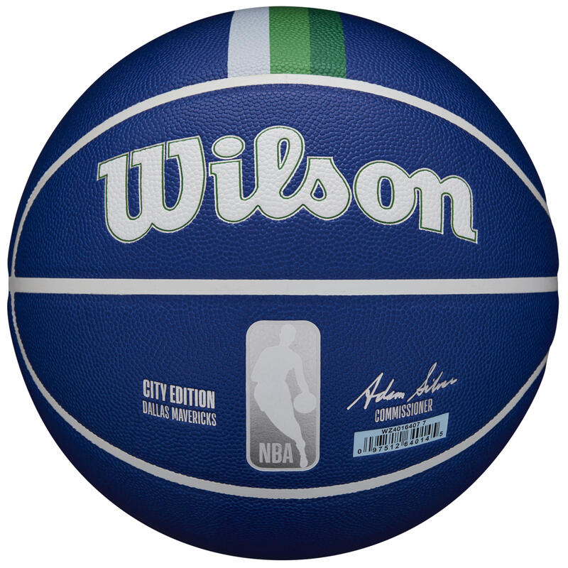 Bola de basquetebol Wilson NBA Team City Collector Dallas Mavericks Ball
