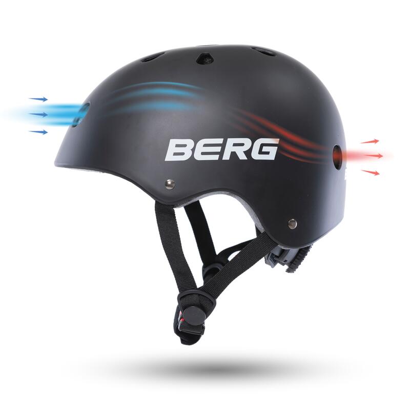 Kask dziecięcy BERG rozmiar M czarny
