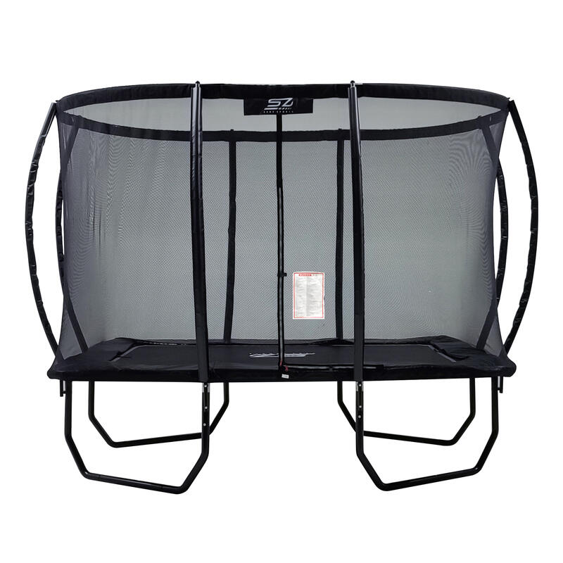 Trampoline - J5000 series - 244 x 366 cm - Zwart