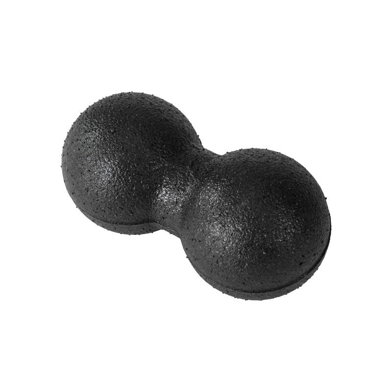 Bola Masaje Fascia  forma Cacahuete  Gorilla Sportas Negro Diámetro 8,2cm