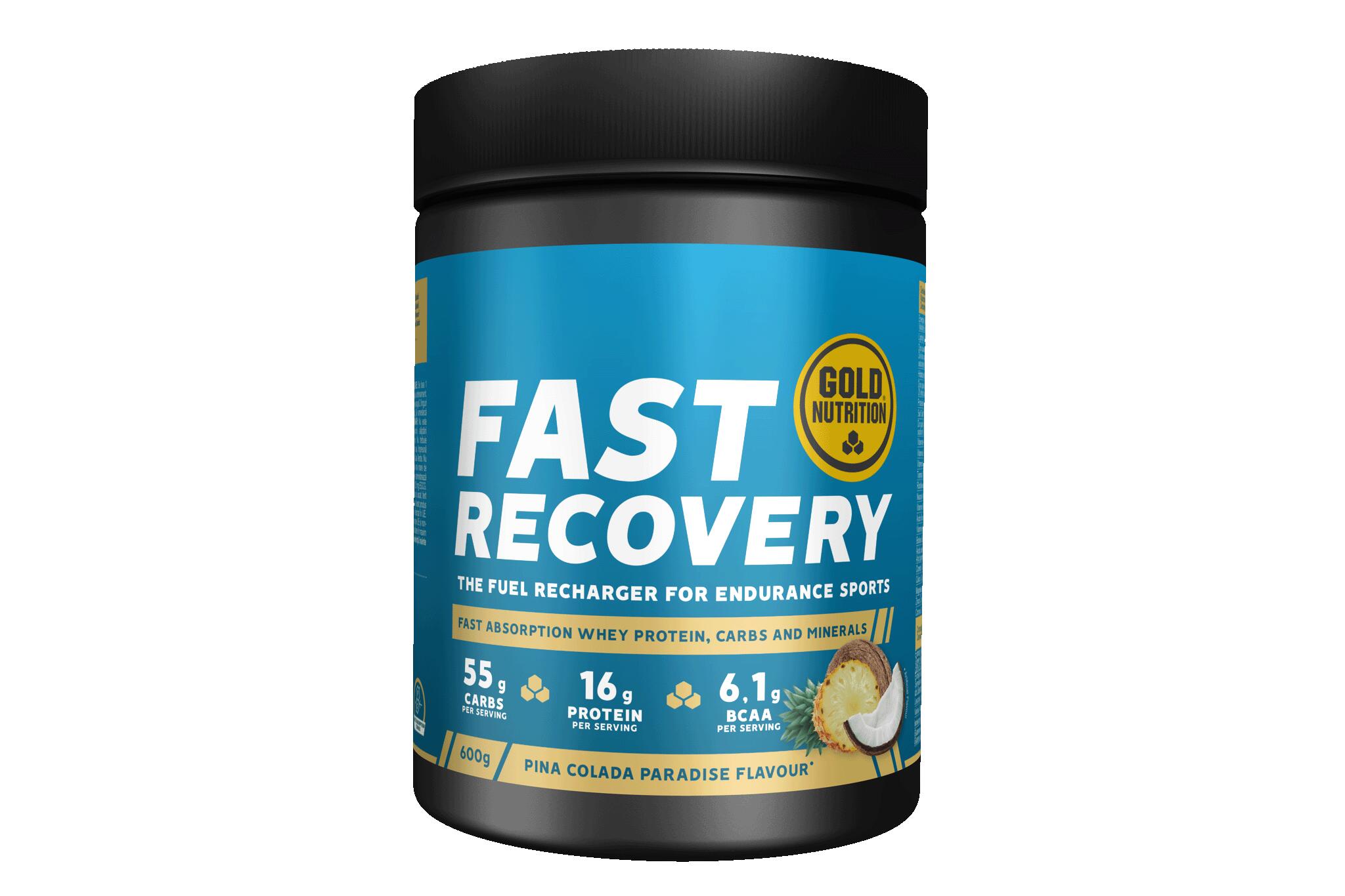 GOLD NUTRITION RECUPERAÇÃO MUSCULAR FAST RECOVERY PIÑA COLADA - 600 G