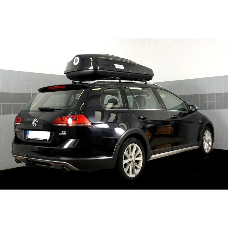 Cutie portbagaj MODULA Ciao, Black, 430l - 175x80x44cm