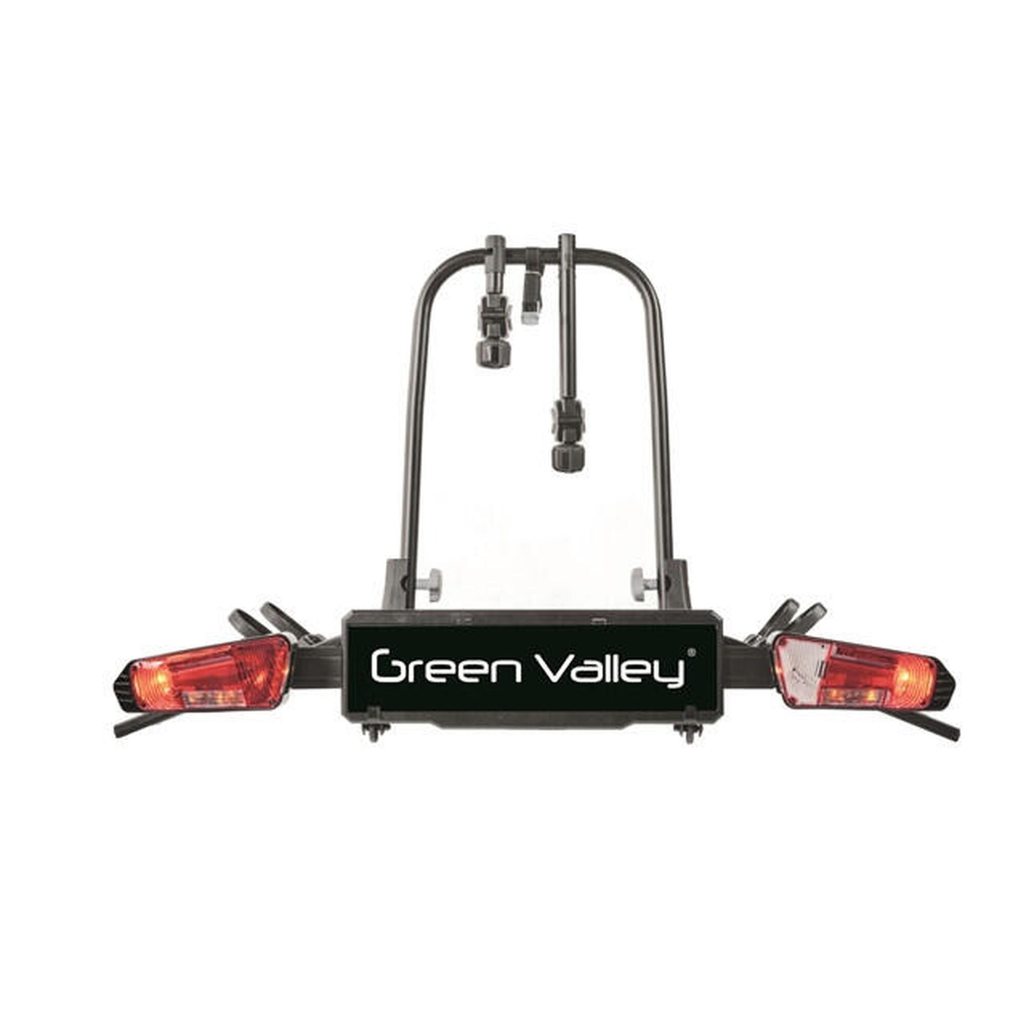 Suport Green Valley E-BIKE Explorer - prindere pe carligul de remorcare