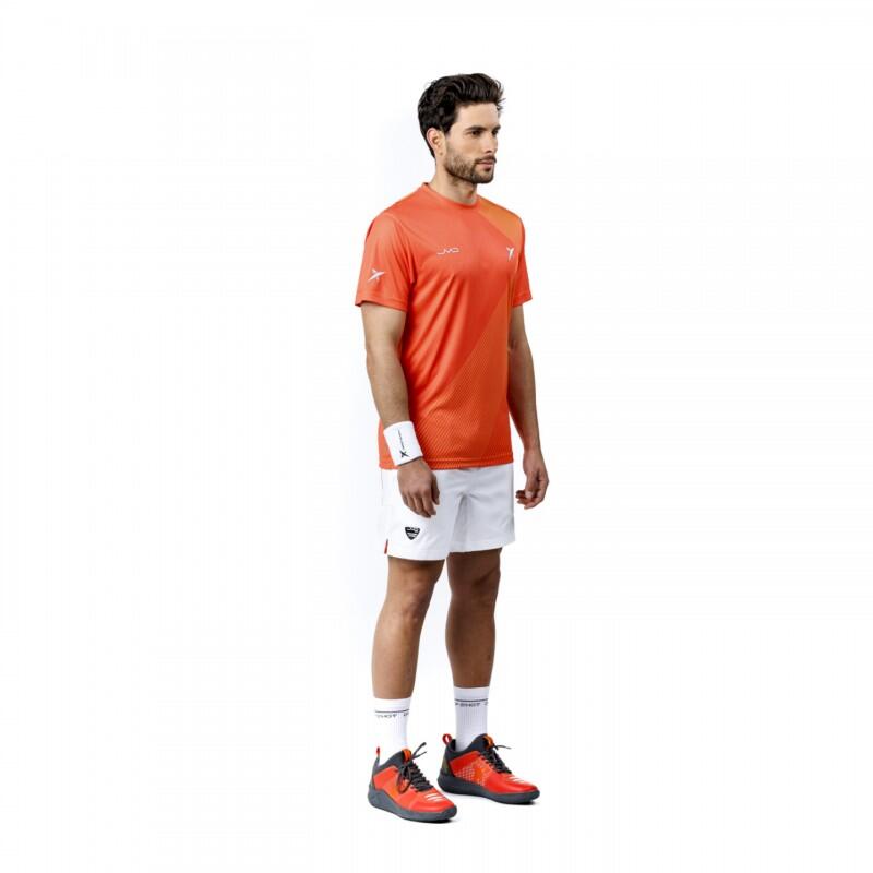 Padelshort Drop Shot Airam JMD 2023 Heren kleur Wit