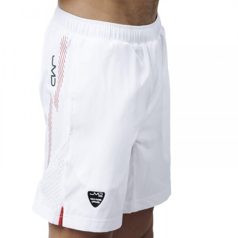 Pantaloncini Padel Drop Shot Airam JMD 2023 Uomo colore Bianco 2/4