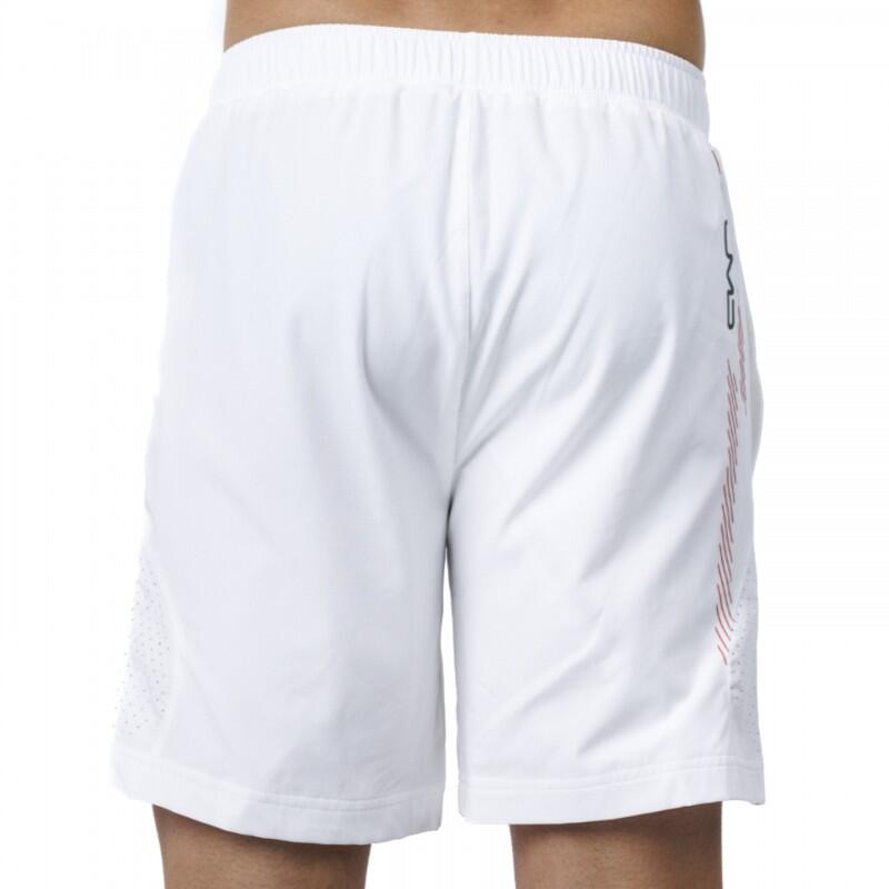 Pantaloncini Padel Drop Shot Airam JMD 2023 Uomo colore Bianco 3/4