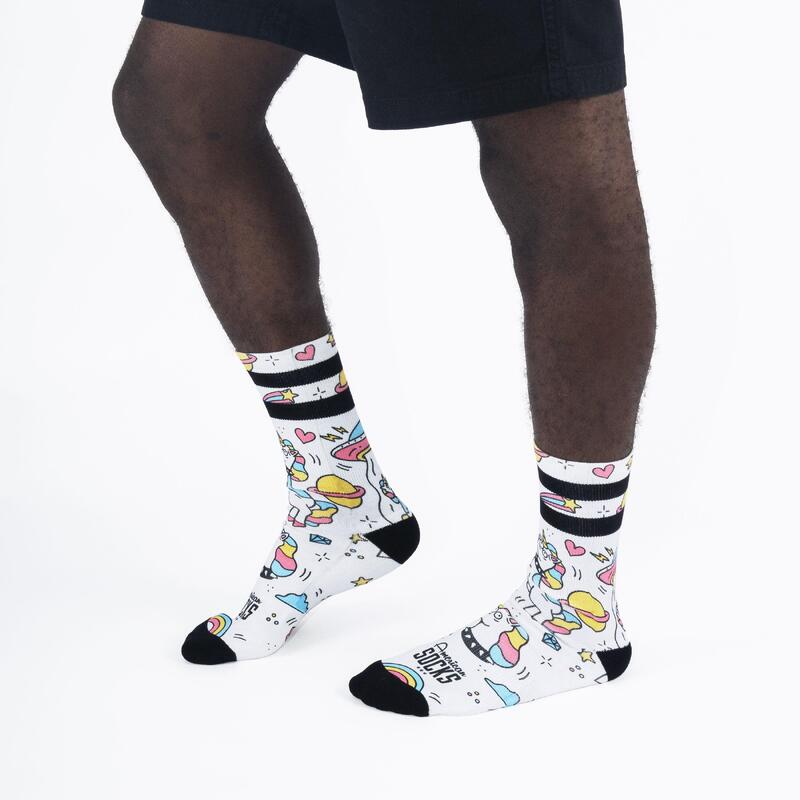 Calcetines divertidos para deporte American Socks Twinkle - Mid High