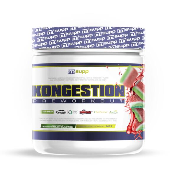 Kongestion Preworkout - 320g Sandias de gominola de MM Supplements